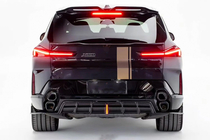 BMW XM G09 2022– Spodnji sprednji spojler AE-Design (karbon) fotografija 12