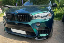 BMW X6 F16 2014–2019 Pokrovi ogledal M-Look (s sponkami, 2 kos) fotografija 2