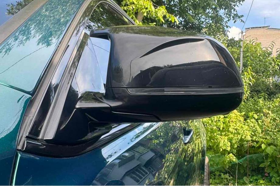 BMW X6 F16 2014–2019 Pokrovi ogledal M-Look (s sponkami, 2 kos) Image