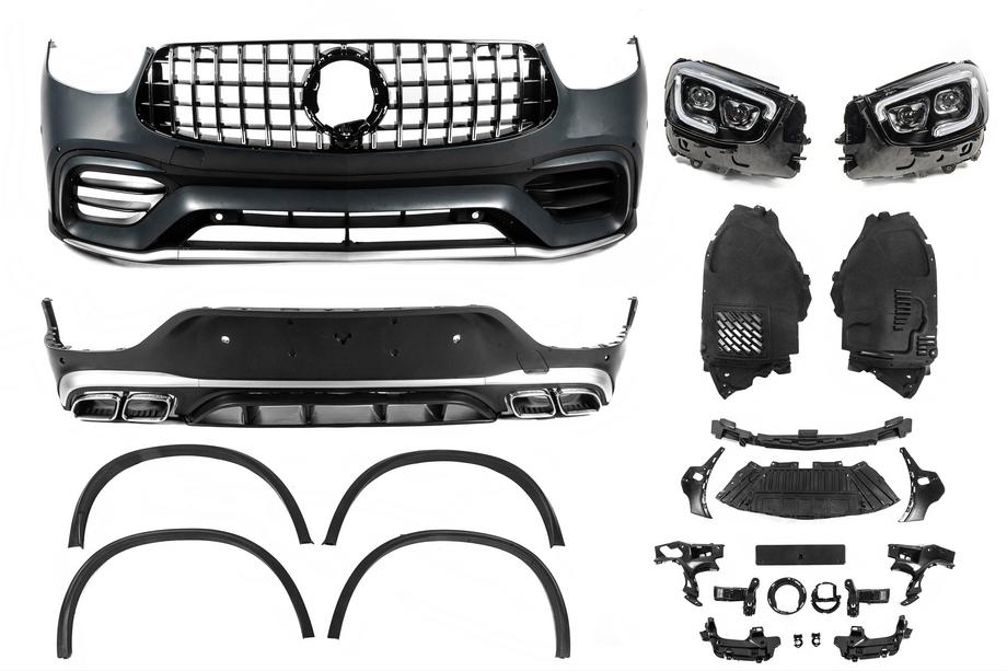 Mercedes GLC Coupé C253 2016–2023 Restyling komplet za GLC63 2022 Image