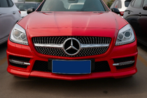 Mercedes SLK R172 2011–2016 Sprednja maska hladilnika Diamond Black fotografija 1