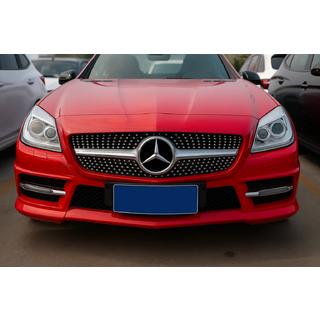 Sprednja maska hladilnika Diamond Black Mercedes SLK R172 2011–2016 fotografija 1