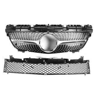 Sprednja maska hladilnika Diamond Black Mercedes SLK R172 2011–2016 fotografija 2
