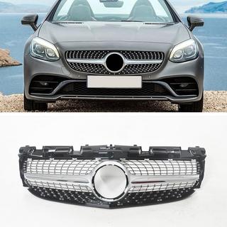 Sprednja maska hladilnika Diamond Silver Mercedes SLC R172 2016–2020 fotografija 3