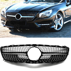 Mercedes SL R231 2012–2020 Prednja maska Diamond Black (2012-2016) fotografija 1