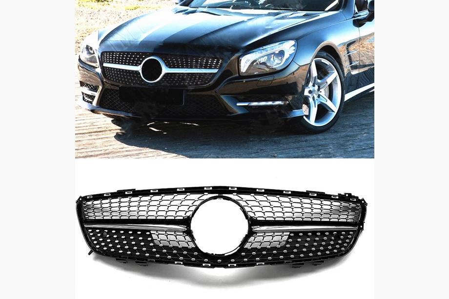 Mercedes SL R231 2012–2020 Prednja maska Diamond Black (2012-2016) Image