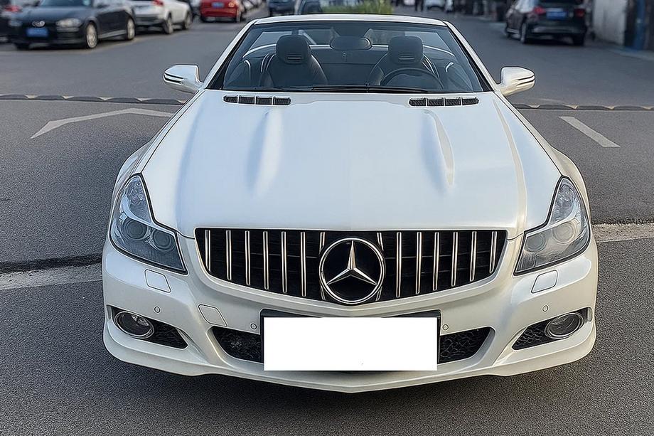 Mercedes SL R230 2001–2011 GT Panamericana sprednja maska (2008-2011) Image