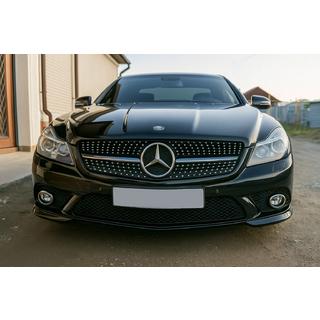 Sprednja maska Diamond Black (2008-2011) Mercedes SL R230 2001–2011 fotografija 3
