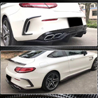 Mercedes C-class W205 2014–2021 Difuzor zadnjega odbijača V2 (za C63 AMG Coupé/Cabriolet 2015-2019, karbon) fotografija 3