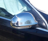 Volkswagen Jetta 2006–2011 Kromirani pokrovi vzvratnih ogledal (2 kosa, nerjaveče jeklo) OmsaLine - italijansko nerjavno jeklo fotografija 3