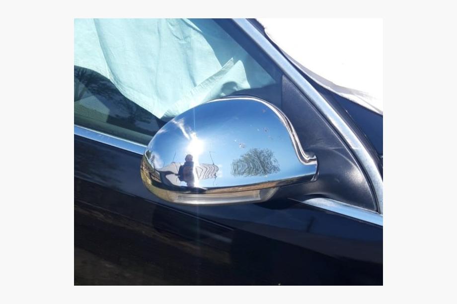 Volkswagen Jetta 2006–2011 Kromirani pokrovi vzvratnih ogledal (2 kosa, nerjaveče jeklo) Fotografija 3
