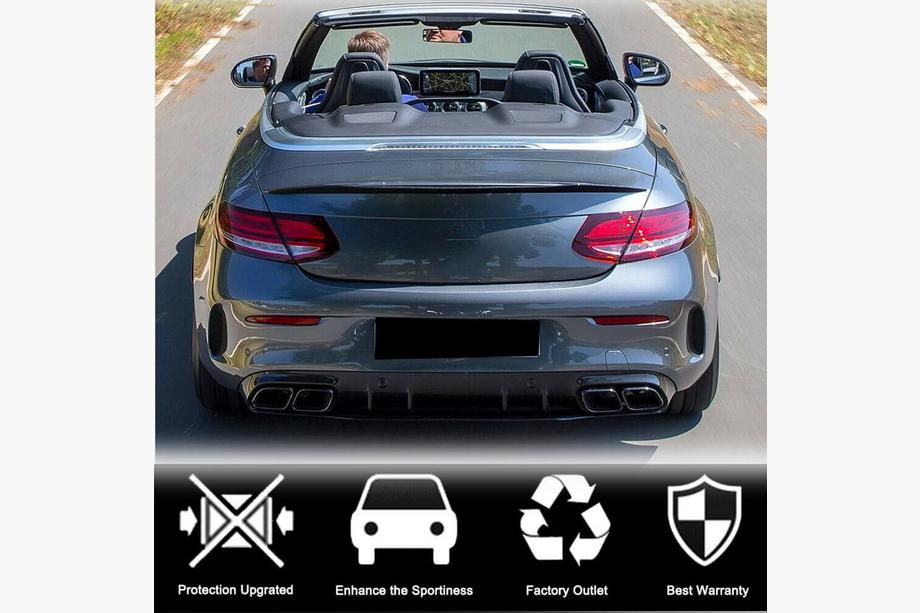 Mercedes C-class W205 2014–2021 Spojler (kabriolet, karbon) Fotografija 3