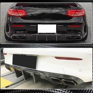 Difuzor zadnjega odbijača V1 (za coupe/cabriolet C63 AMG 2015-2019, karbonska vlakna) fotografija 4