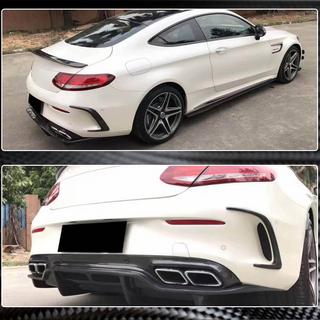 Karbonske obloge zadnjega odbijača (za kupe/kabriolet C63 AMG 2015-2019) fotografija 3