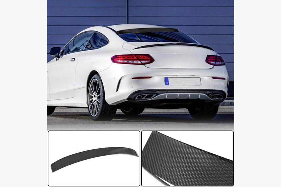 Mercedes C-class W205 2014–2021 Spojler V2 (za kupe 2015-2019, karbon) Fotografija 1