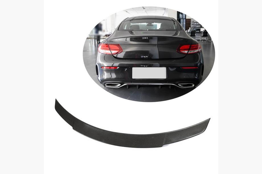 Mercedes C-class W205 2014–2021 Spojler V7 (za coupé 2015-2019, karbon) Image