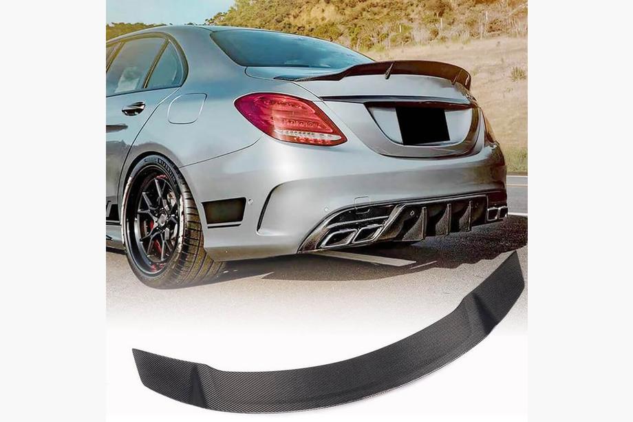 Mercedes C-class W205 2014–2021 Spojler V1 (za SD 2015-2019, karbon) Image