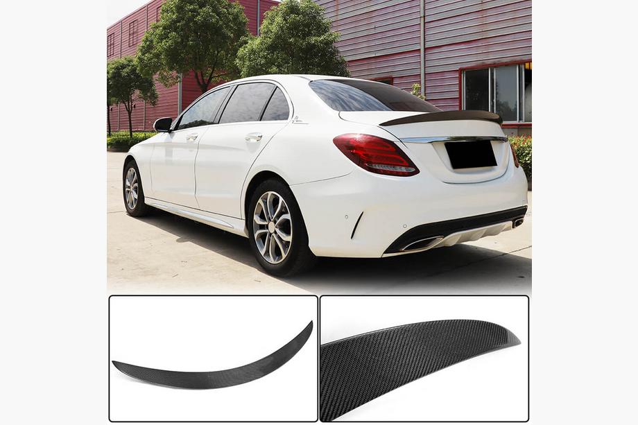 Mercedes C-class W205 2014–2021 Spojler V2 (za SD 2015-2019, karbon) Image