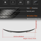 Mercedes C-class W205 2014–2021 Spojler V6 (za SD 2015-2021, karbon) fotografija 6