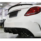 Mercedes C-class W205 2014–2021 Spojler V9 (za SD 2015-2019, karbon) fotografija 4