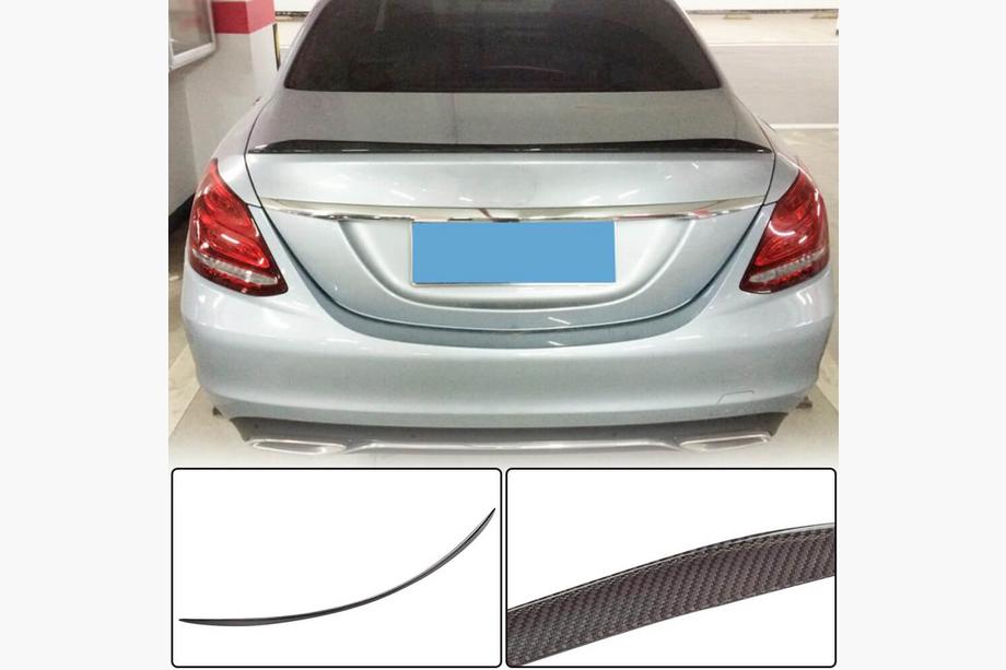 Mercedes C-class W205 2014–2021 Spojler V11 (za SD 2015-2021, karbon) Fotografija 1
