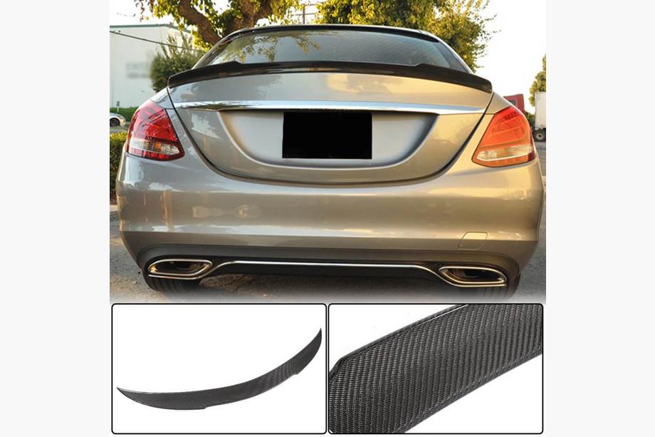 Mercedes C-class W205 2014–2021 Spojler V12 (za SD 2015-2021, karbon) Image