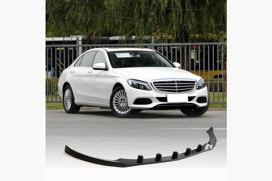 Mercedes C-class W205 2014–2021 Lipa sprednjega odbijača Lip V2 (za SD Base 2019-2021, karbon) Image
