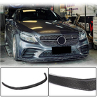 Mercedes C-class W205 2014–2021 Karbon zaščitni lip za sprednji odbijač (2019-2021, Carbon) fotografija 1