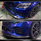 Mercedes C-class W205 2014–2021 Sprednji odbijač lip Lip V1 (za C43 AMG 2019-2021, karbon) fotografija 5