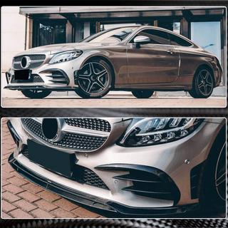 Sprednji odbijač lip Lip V1 (za C43 AMG 2019-2021, karbon) fotografija 4