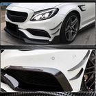 Mercedes C-class W205 2014–2021 Karbon dodatki za sprednji odbijač (za C63 AMG 2015-2019) fotografija 4