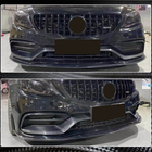 Mercedes C-class W205 2014–2021 Okrasni pokrovi meglenk (za C63 AMG 2015-2019, karbon) fotografija 4