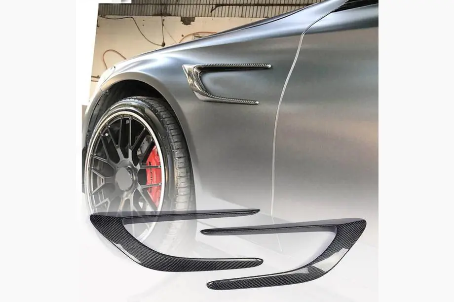 Mercedes C-class W205 2014–2021 Obloge prednjih blatnikov (za coupe/kabriolet C63 AMG 2015-2019, karbon) Image