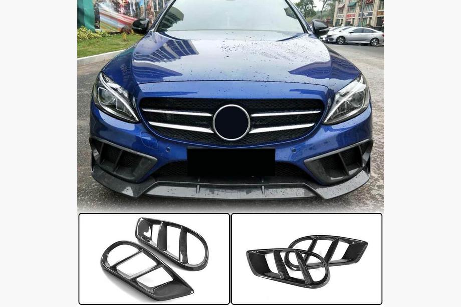 Mercedes C-class W205 2014–2021 Obloge meglenk (za C43 AMG 2015-2019, karbon) Image