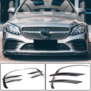 Dodatki za sprednji odbijač V1 (za C43 AMG 2019-2021, karbon) fotografija 2