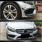 Mercedes C-class W205 2014–2021 Karbon dodatki za sprednji odbijač (za C43 AMG 2015-2019) fotografija 4