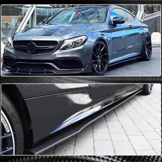 Stranski pragovi V1 (za C43/C63 AMG 2015-2019, karbon) fotografija 3