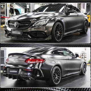 Stranski pragovi V1 (za C43/C63 AMG 2015-2019, karbon) fotografija 4