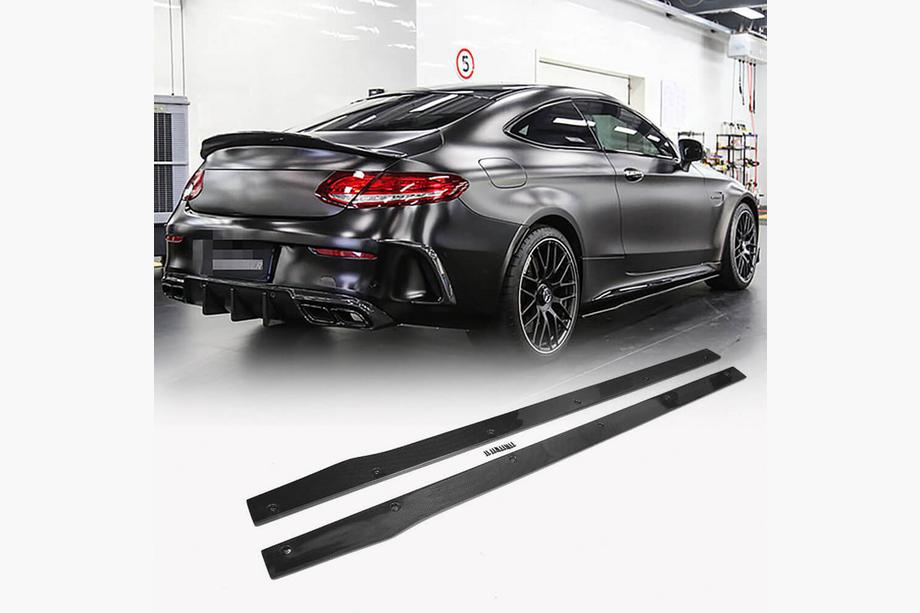 Mercedes C-class W205 2014–2021 Stranski pragovi V2 (za C43/C63 AMG 2015-2019, karbon) Image
