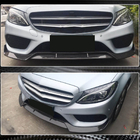 Mercedes C-class W205 2014–2021 Sprednja lipa odbijača Lip V2 (za C43 AMG 2015-2019, karbon) fotografija 5