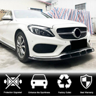 Mercedes C-class W205 2014–2021 Sprednji lip spojler za odbijač Lip V3 (za C43 AMG 2015-2019, karbon) fotografija 2