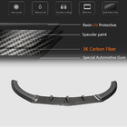 Mercedes C-class W205 2014–2021 Sprednji lip spojler za odbijač Lip V3 (za C43 AMG 2015-2019, karbon) fotografija 5