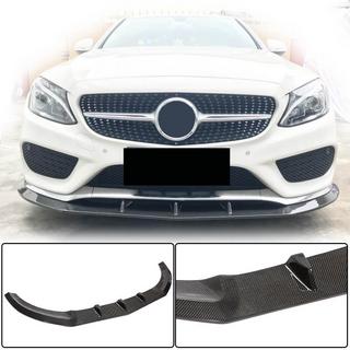 Sprednji lip spojler za odbijač Lip V3 (za C43 AMG 2015-2019, karbon) fotografija 1