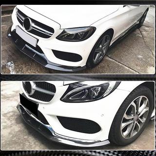 Sprednji lip spojler za odbijač Lip V3 (za C43 AMG 2015-2019, karbon) fotografija 4