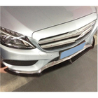 Mercedes C-class W205 2014–2021 Sprednji lip spojler odbijača Lip V7 (za C43 AMG 2015-2019, plastika) fotografija 4