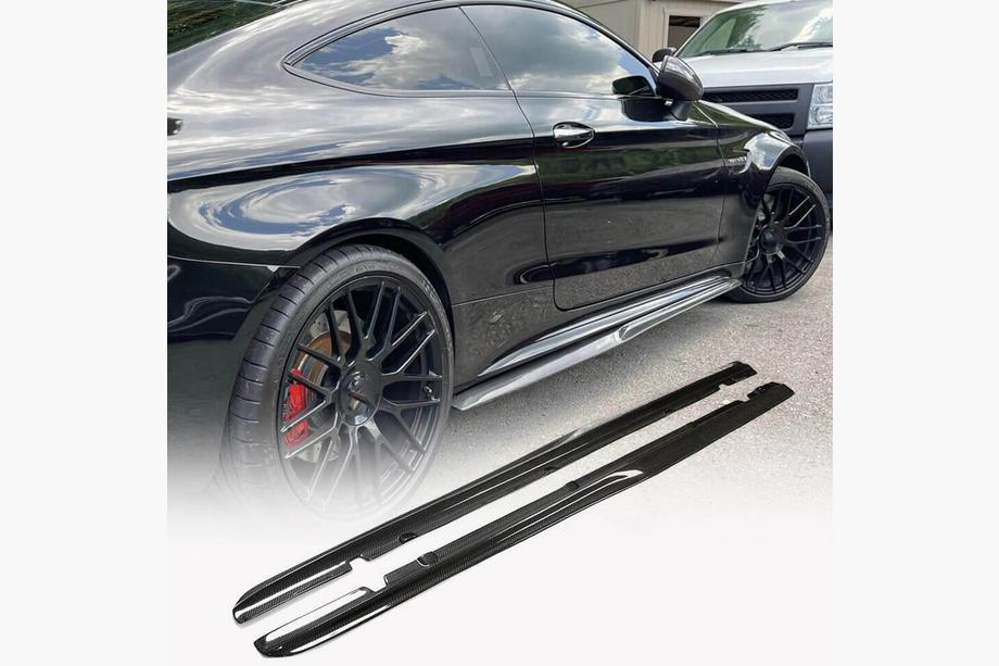 Mercedes C-class W205 2014–2021 Stranski pragovi V4 (za C43/C63 AMG 2015-2019, karbon) Image