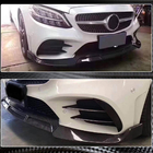 Mercedes C-class W205 2014–2021 Sprednji lip odbijača V3 za C43 AMG 2019-2021 (karbon) fotografija 2