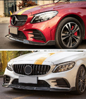 Mercedes C-class W205 2014–2021 Sprednji lip odbijača V3 za C43 AMG 2019-2021 (karbon) fotografija 5