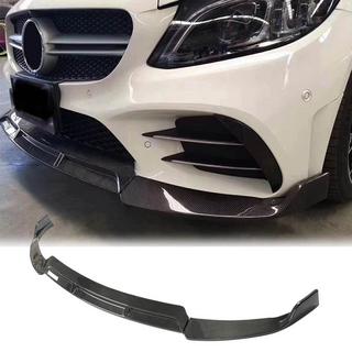 Sprednji lip odbijača V3 za C43 AMG 2019-2021 (karbon) fotografija 1