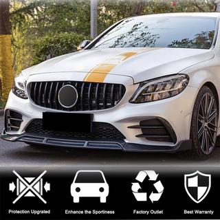Sprednji lip odbijača V3 za C43 AMG 2019-2021 (karbon) fotografija 3